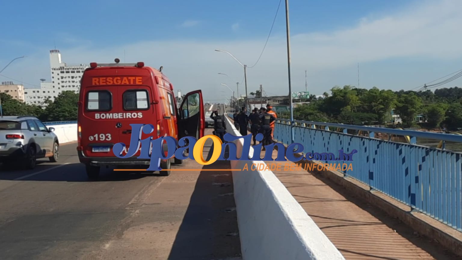 Ação Rápida Da Polícia Militar E Corpo De Bombeiros Salva Vida De Homem Que Tentava Se Jogar Da 