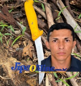 Homem é encontrado morto com ferimentos no pescoço e suspeito é preso pela PM durante fuga para Ariquemes.