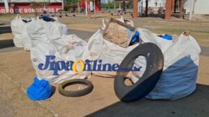 Dia C reúne cooperativas em Ji-Paraná e recolhe mais de 600 kg de resíduos no Rio Machado.